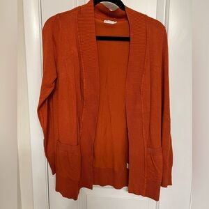 Cielo California Orange Knit Top